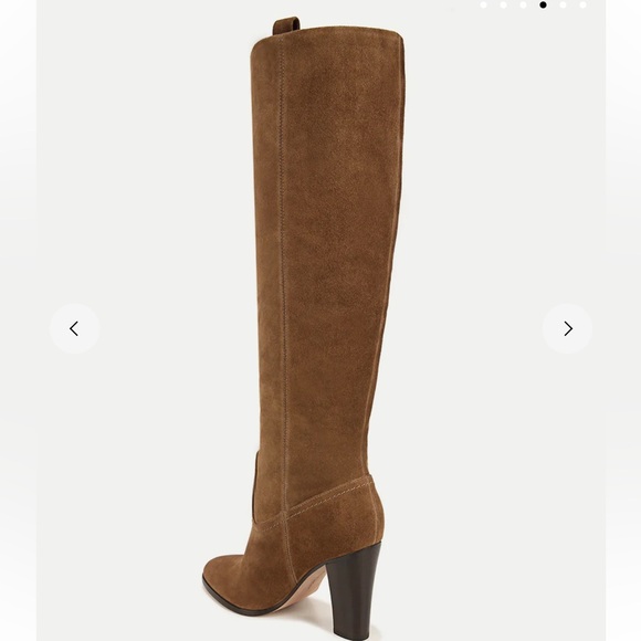 NEW Veronica Beard Vesper Boots Tall Knee High, Camel Natural - Picture 4 of 6